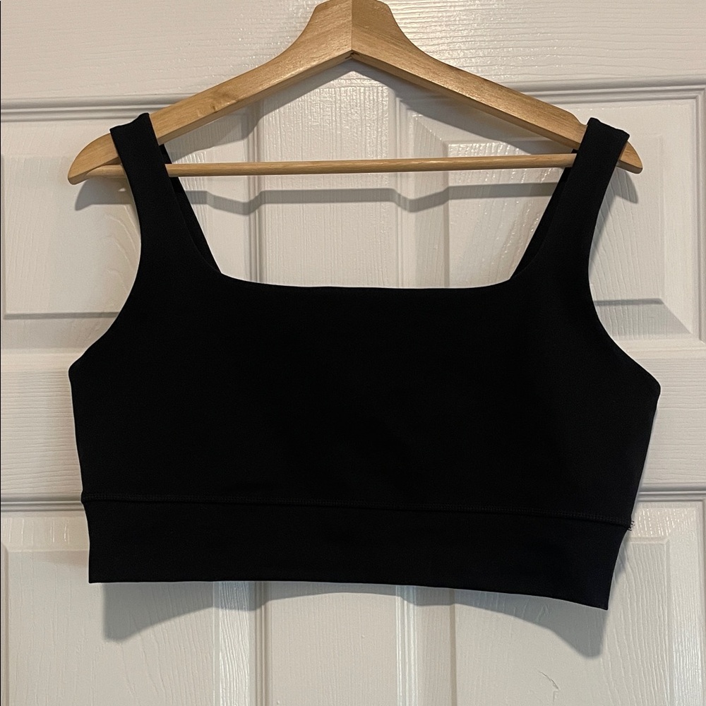 Hanes Women's Black Crop Top